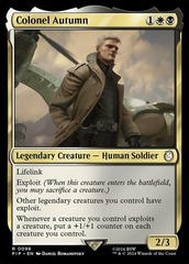 Colonel Automn Commander Deck